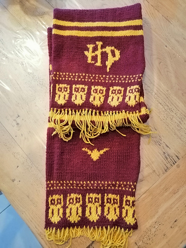 Skjerf Harry Potter - bySabthy