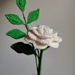 Crochet Easy Rose flower photo 2