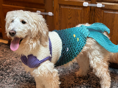 Mermaid Dog Sweater