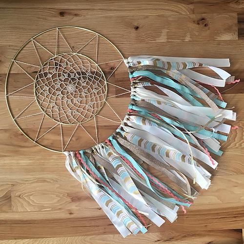 Doily Dreamcatcher photo 4
