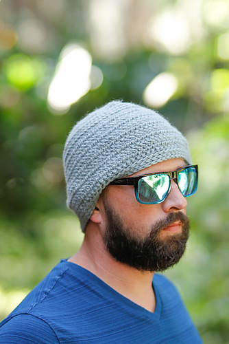Herringbone Stitch Mens Hat