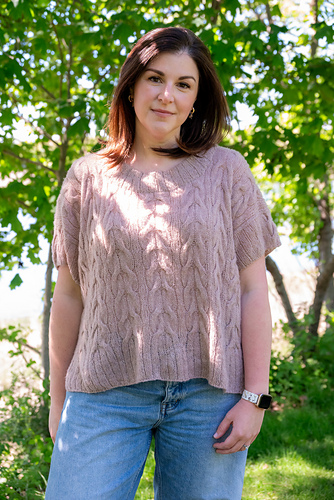 Ravelry: Zephyr Tee pattern by Samantha Guerin