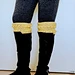 Sunshine Boot Cuffs pattern