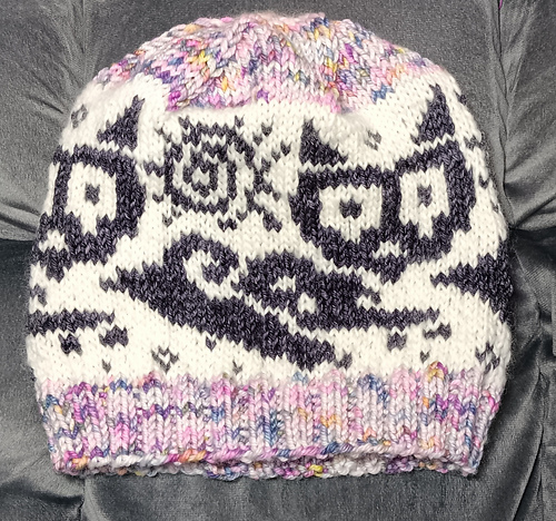 Aztec Cat Hat, Cowl, or Bag photo 3