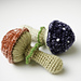 The Mushie Plushie Baby Rattle pattern