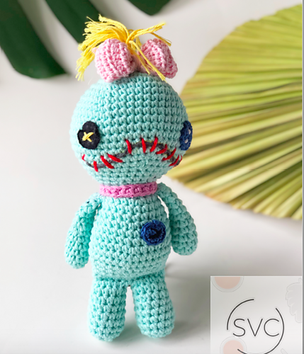 Scrump Lilo & Stitch - Santas Varetas Crochet