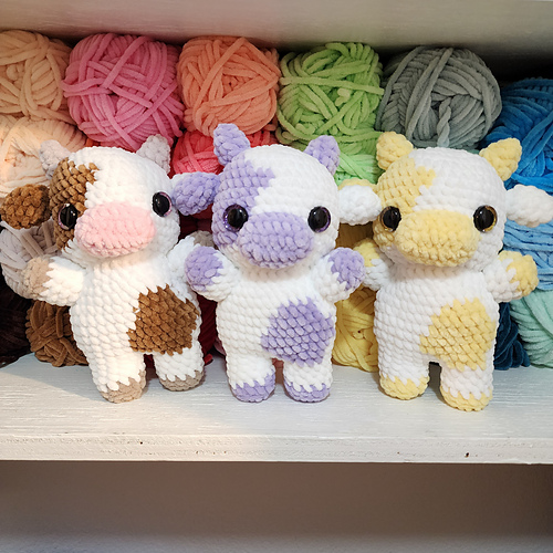 Kawaii Cow - Sara Beara Crochet
