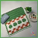 Lucky Clover Washcloth pattern 