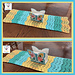 Spring Cotton Table Runner pattern 