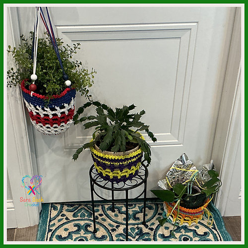 Bright Plant Pot Cover