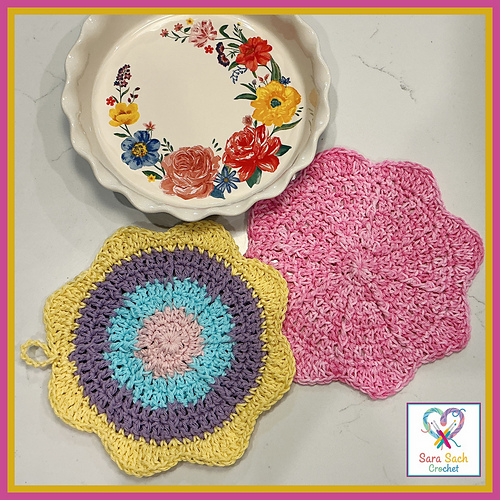 Morning Glory Hot Pad