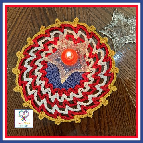 Patriotic Doily