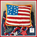 American Flag Pillow pattern 