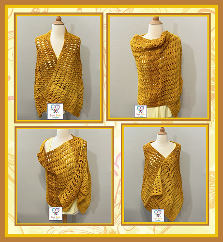Fall Aspen Wrap Shawl