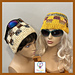 Checkered Ear Warmer Headband pattern 