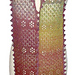 Lucy's Diamonds Scarf pattern 
