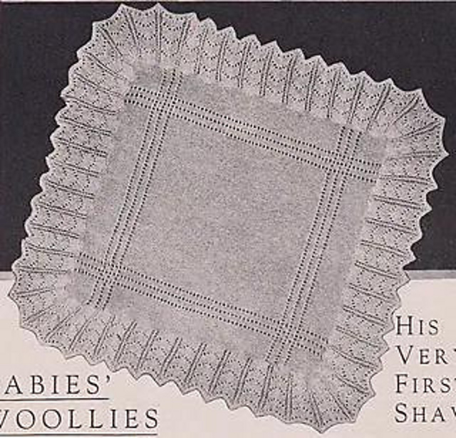 His Very First Shawl