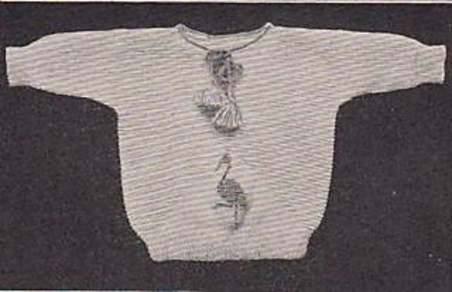 Mr Stork on Baby's Jersey