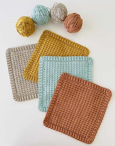 Beach Waves Dishcloth photo 1