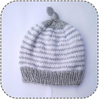 Ravelry Simple Striped Baby Hat Pattern By A La Sascha