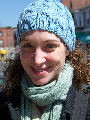 Sarah's Cabled Hat photo 1