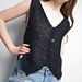 Garter Stitch Waistcoat Vest pattern 