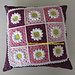 Daisy Square Cushion pattern 