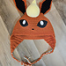 Flareon crochet beanie pattern