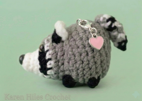 Jimothy Raccoon Keychain