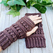 Textured Fingerless Gloves pattern 