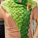 Green Mile Scarf pattern 