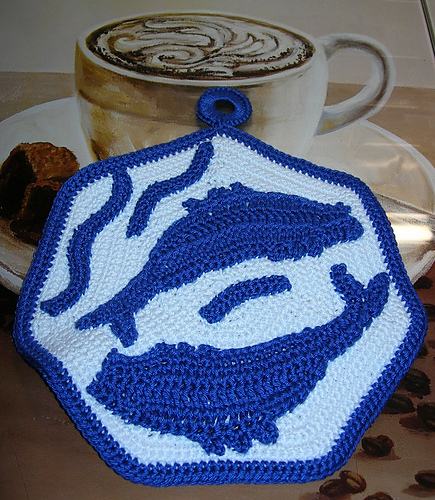 Pisces Potholder #S-85 photo 1