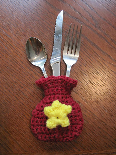 Flower Pot Flatware Pouch photo 2