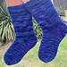 Interference socks pattern 