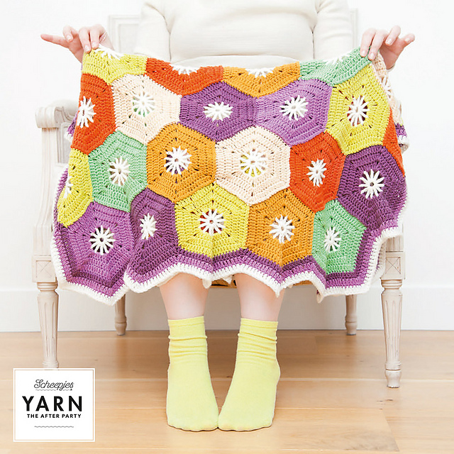 Hexagon blanket