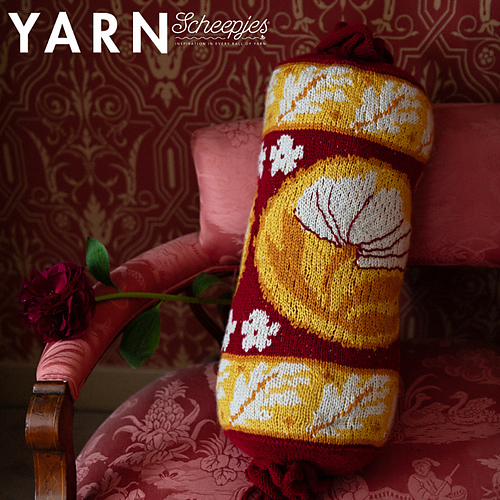 Ravelry Acanthus Bolster Cushion pattern by Cher Marcus