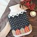 Snowfall Town Hot Water Bottle Cover pattern 