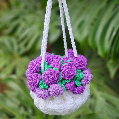 Flower Bouquet Drawstring Bag photo 2