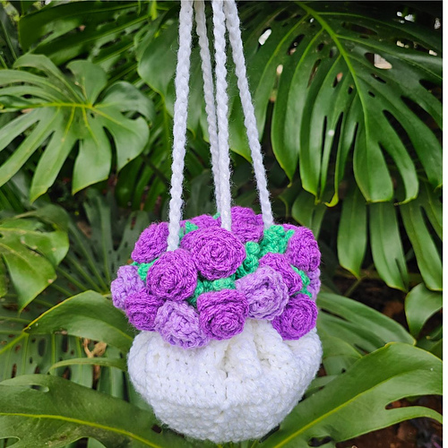 Flower Bouquet Drawstring Bag