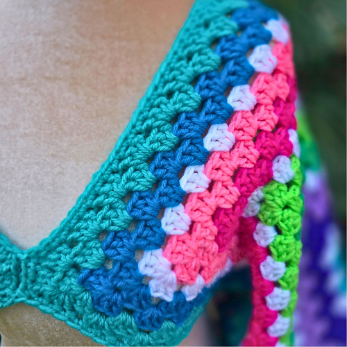 2 Granny Square Sweater photo 8