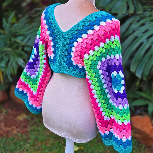 2 Granny Square Sweater photo 6