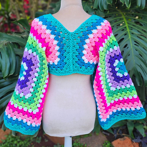 2 Granny Square Sweater photo 4
