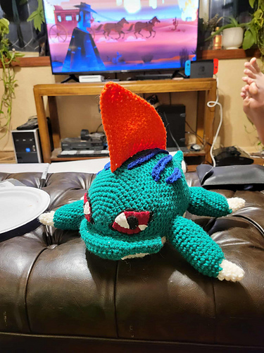 Betamon - Digimon - Ash Frost