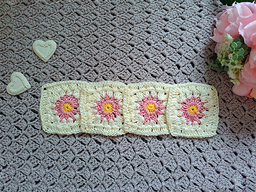 Blomster Granny Square - Selina Veronique