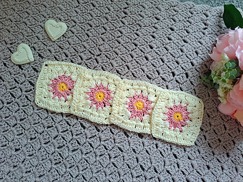 Blomster Granny Square - Selina Veronique