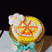Orange slice Earrings pattern 