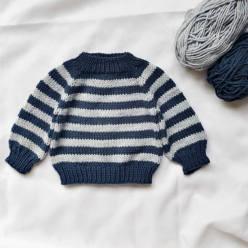 The Striped Baby Pullover photo 3