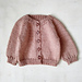 Poppy Baby Cardigan pattern