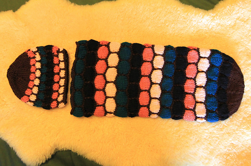 Coin Stitch Baby Bunting photo 4