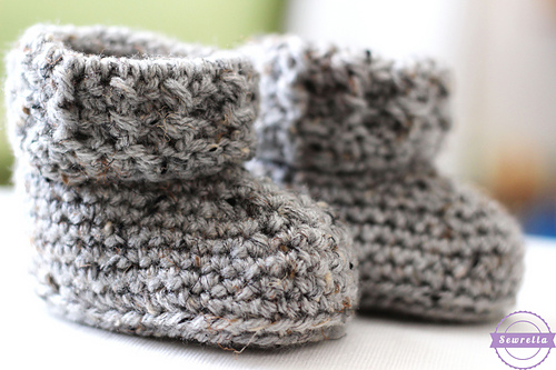 The Parker Baby Booties photo 4